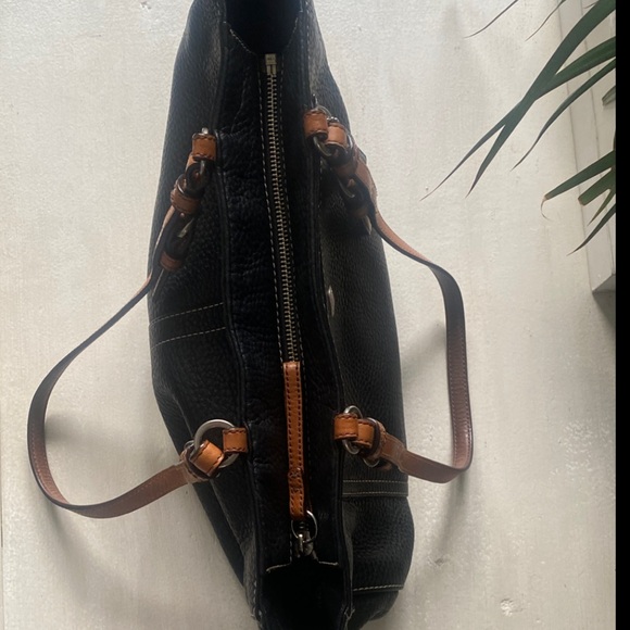 Vintage Coach Tote in pebbled leather - Picture 9 of 11